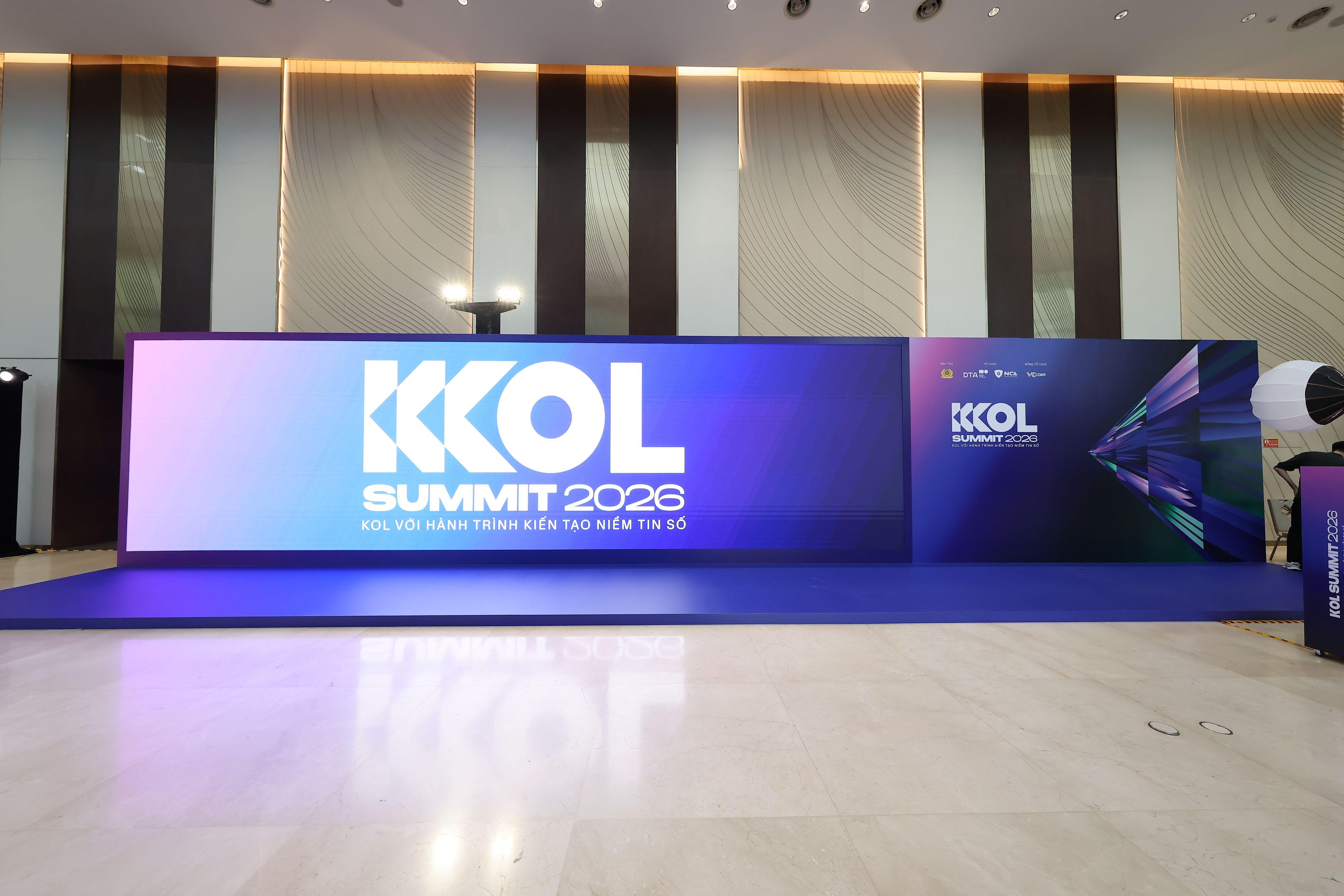Khu vực nhận diện KOL Summit 2026